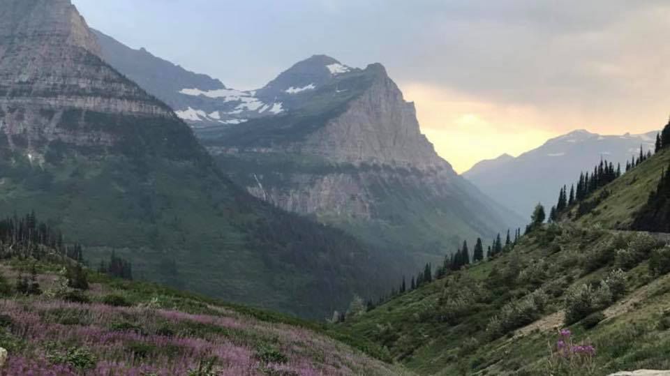 Glacier fires